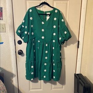NWT Piper & Scoot Lizbeth Dress in Green